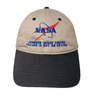 NASA Johnson Space Failure is Not An Option Baseball Cap Brown OS Adjustable